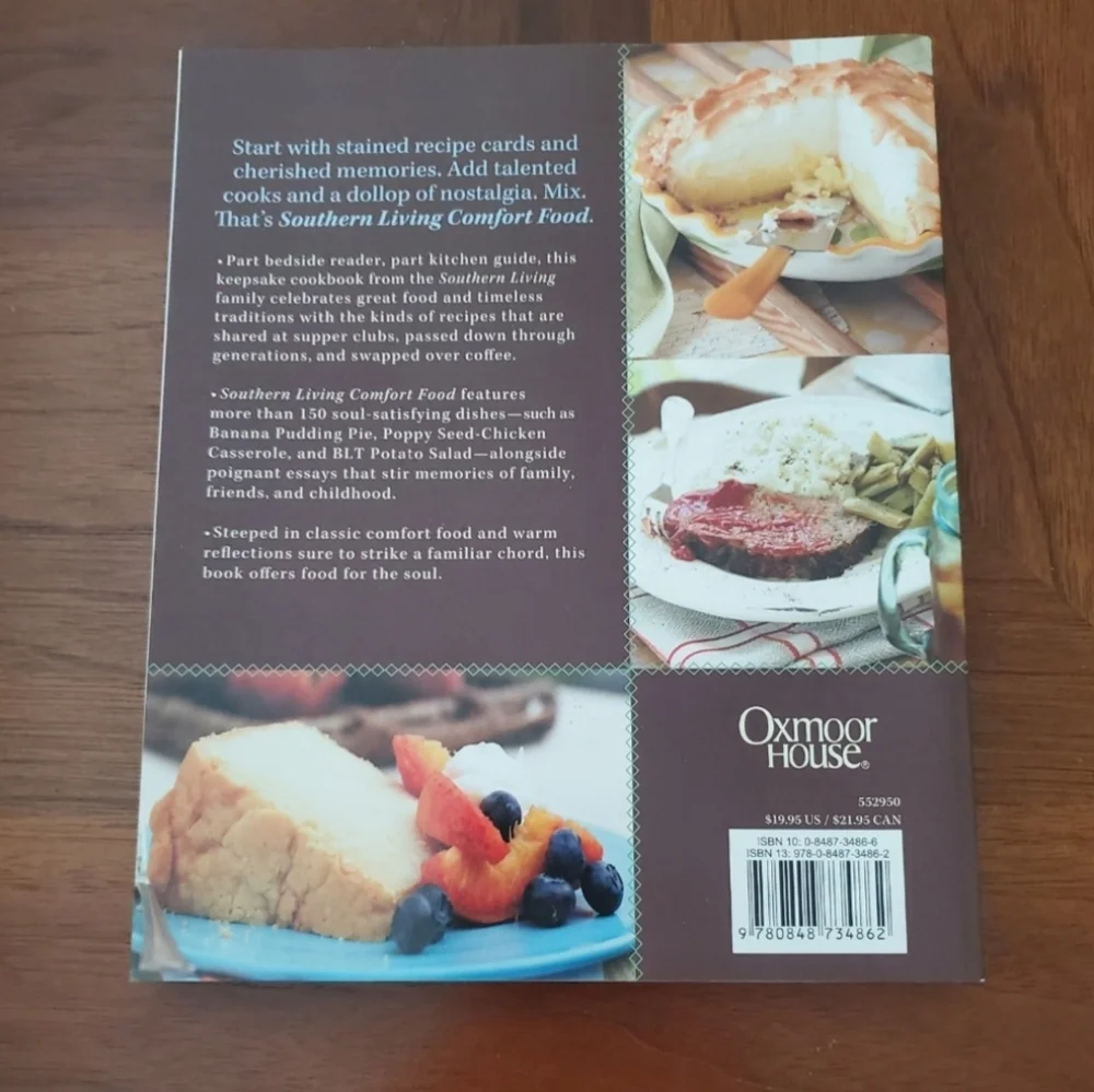 BOGO Southern Living Comfort Food Recipe Cook Book Classic, Dessert, Holiday